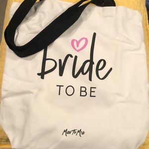Bride tote bag